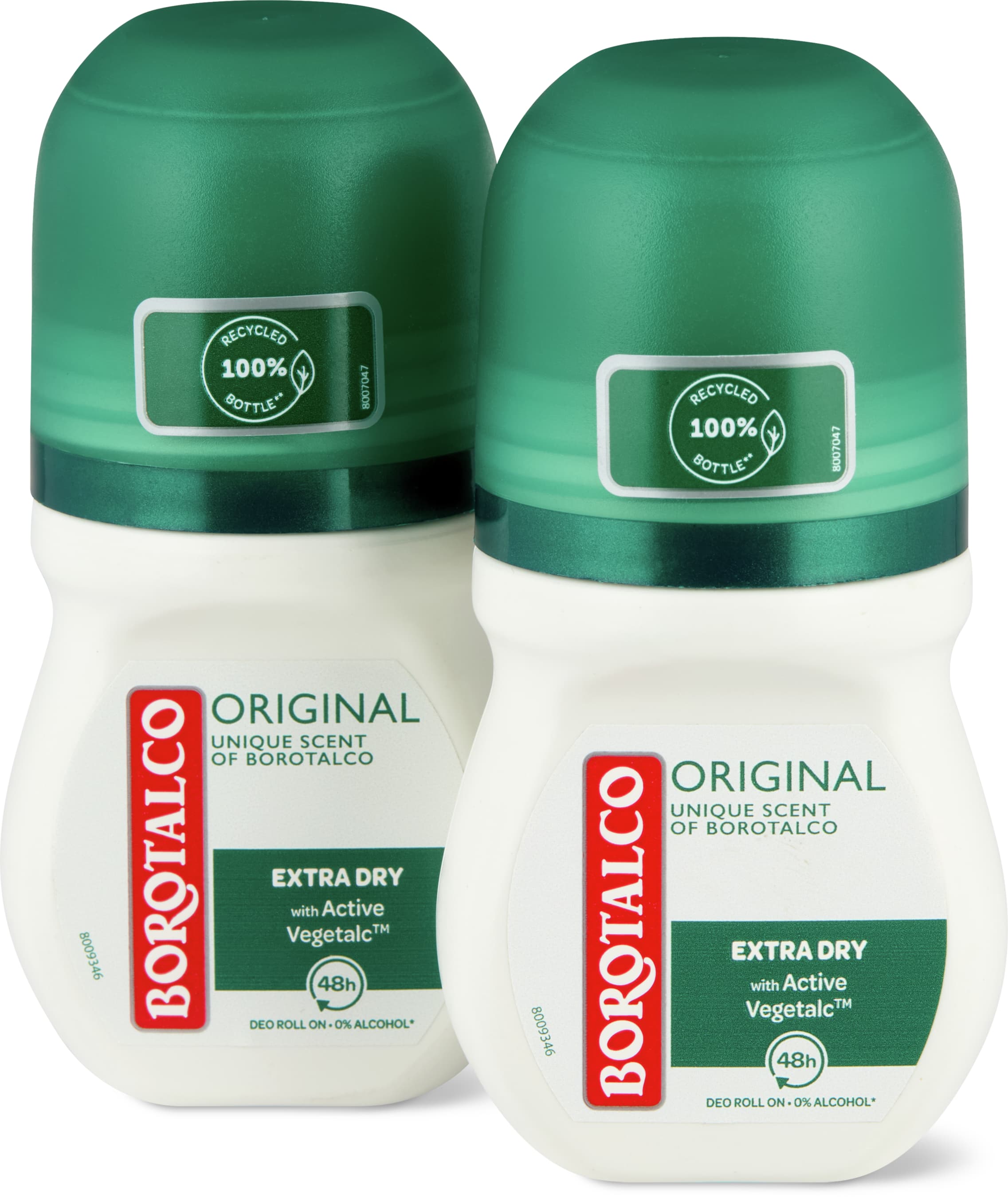 Borotalco Déodorant roll-on Original 2x50ml